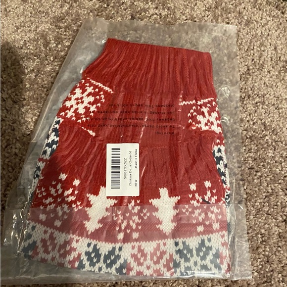 2 Dog Christmas Reindeer Sweater Size Medium - Picture 4 of 5